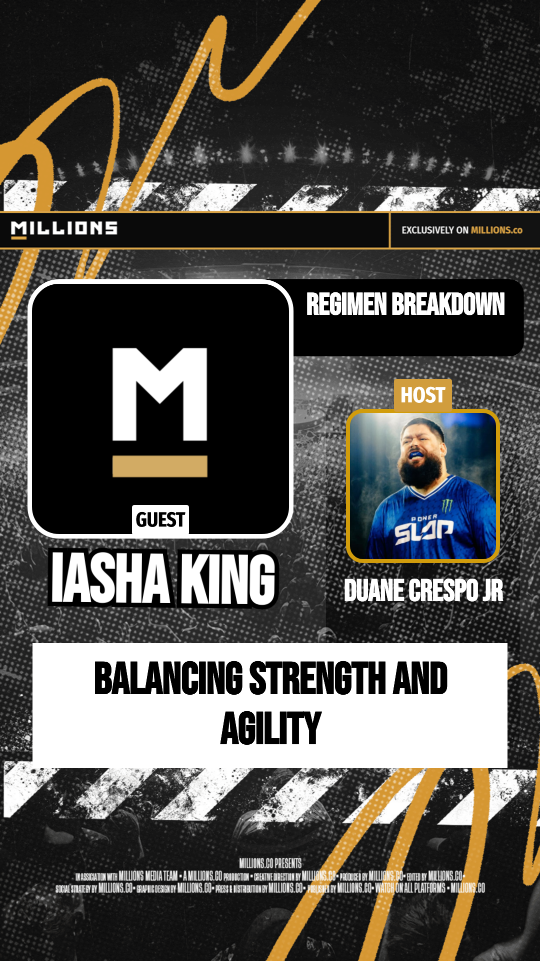 Balancing Strength And Agility on MILLIONS Balancing Strength And Agility