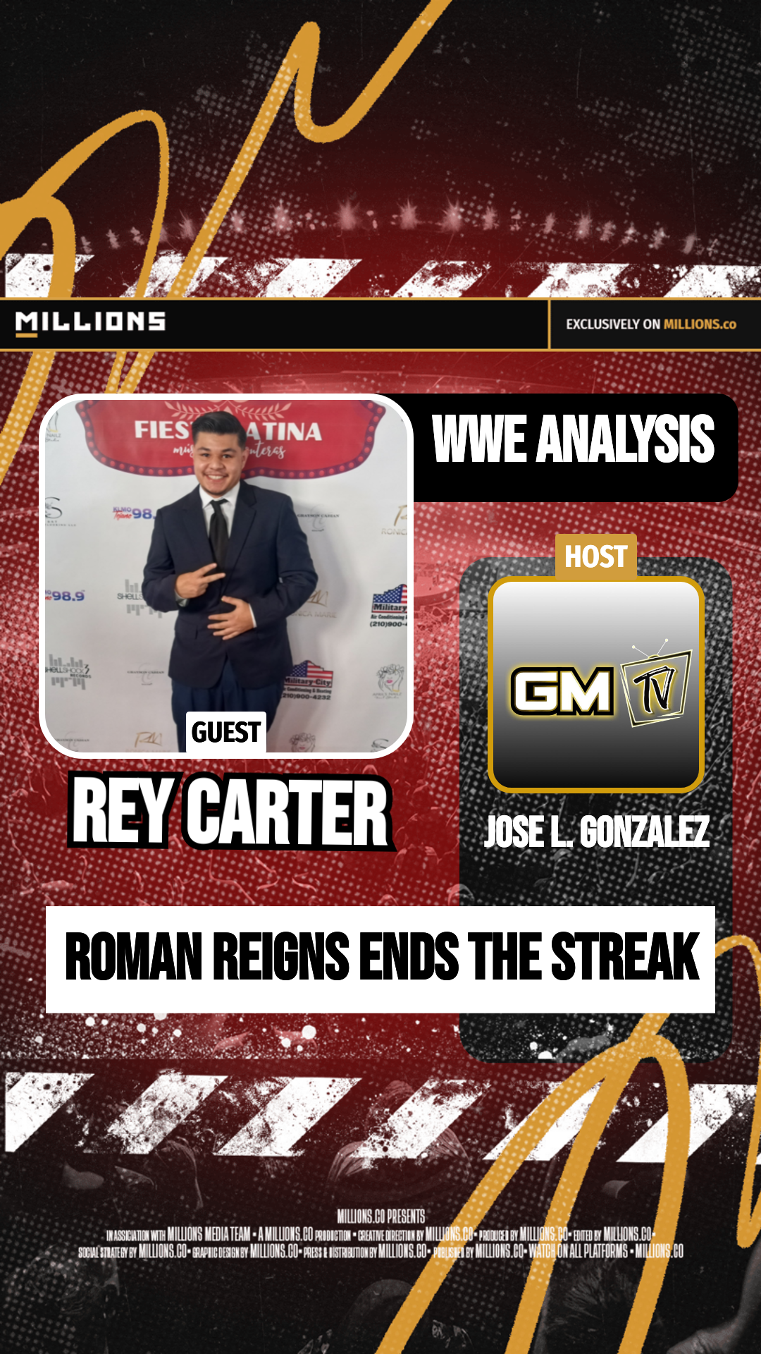 Roman Reigns Ends The Streak on MILLIONS Roman Reigns Ends The Streak