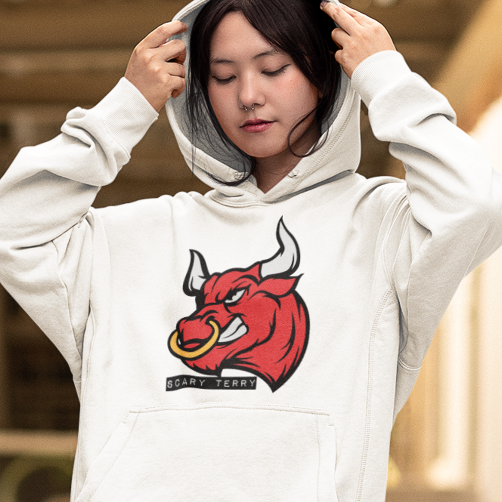 Scary Terry Graphic Design, Women's Hoodie