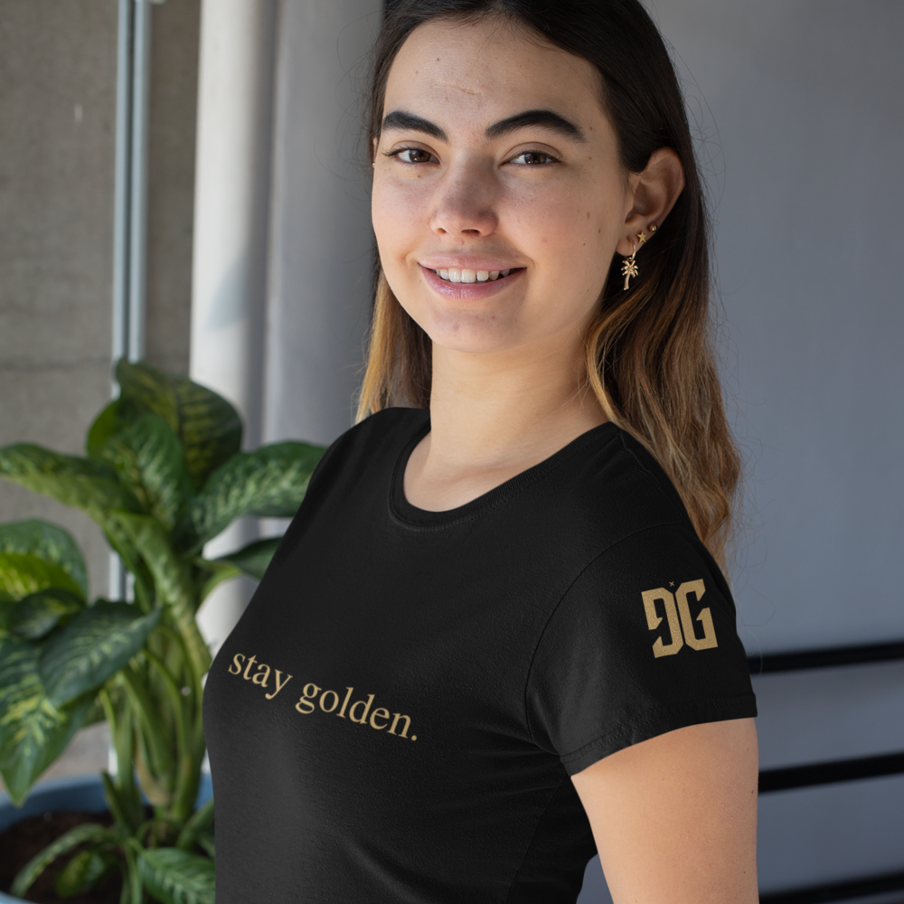 "stay golden." T-shirt