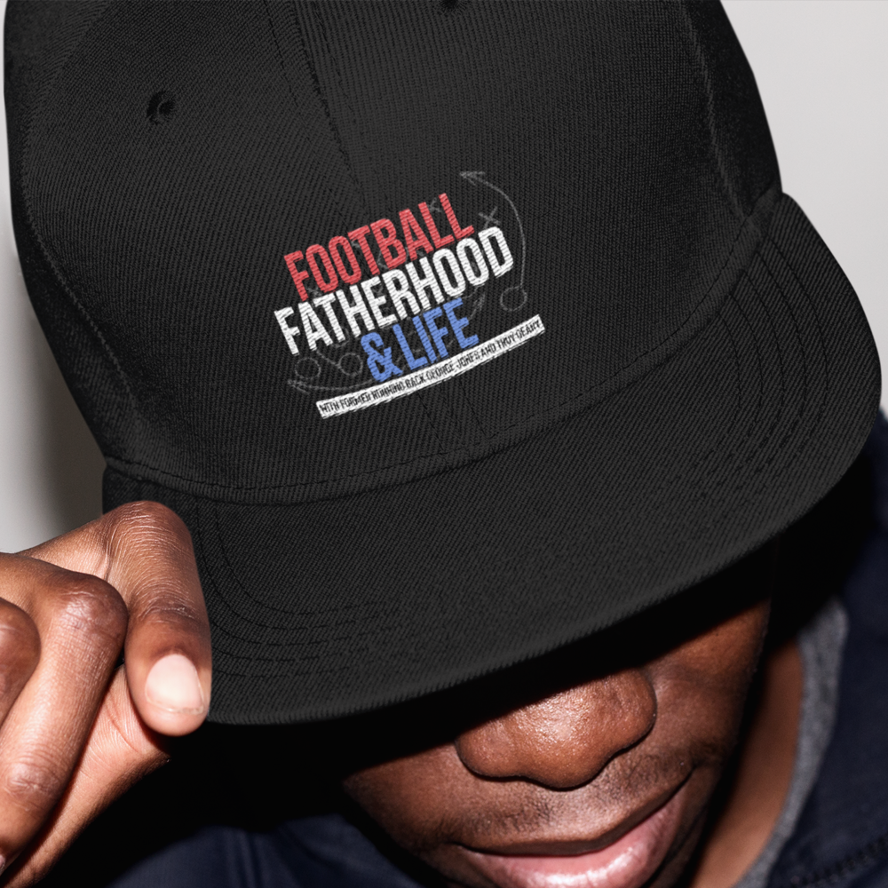 Football Fatherhood & Life by George Jones Hat, Light Logo | Official ...