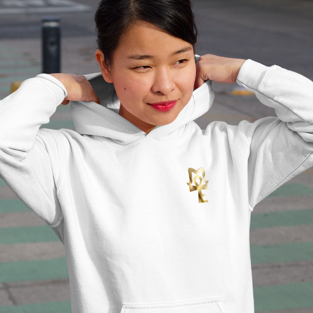 Female AJ McKee Pendulum Front Chest, To Be A Champion Quote on Back