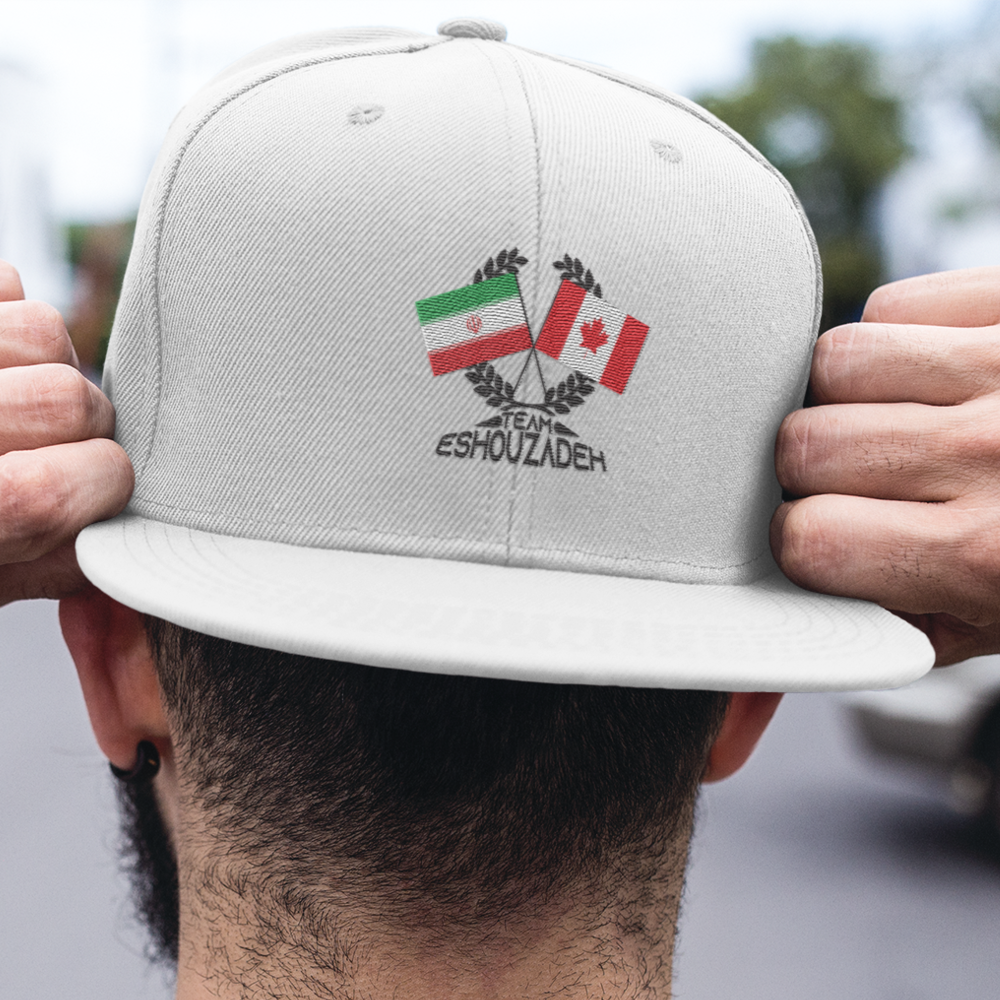  Team Eshouzadeh Hat, Black Logo