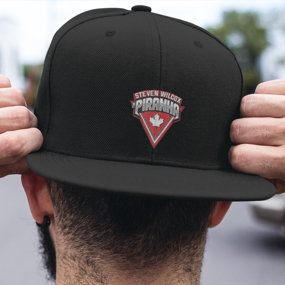 Steven "The Piranha" Wilcox Men's Hat, Original Logo