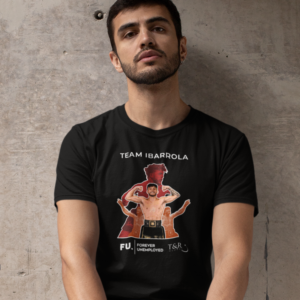 Team Ibarrola-Orange+White T-Shirt on MILLIONS Team Ibarrola-Orange+White T-Shirt