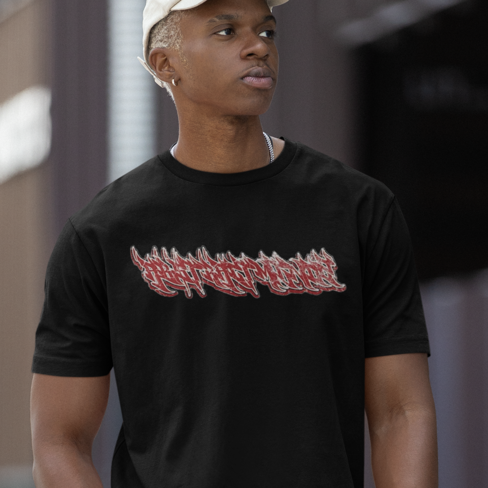 Chayce Bishop Unisex T-Shirt,  Red Logo