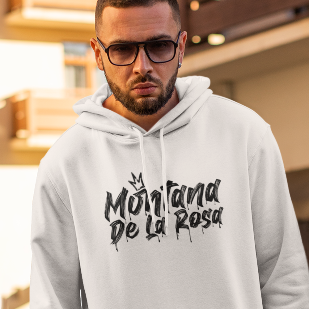 Montana Delarosa Hoodie, Black Logo