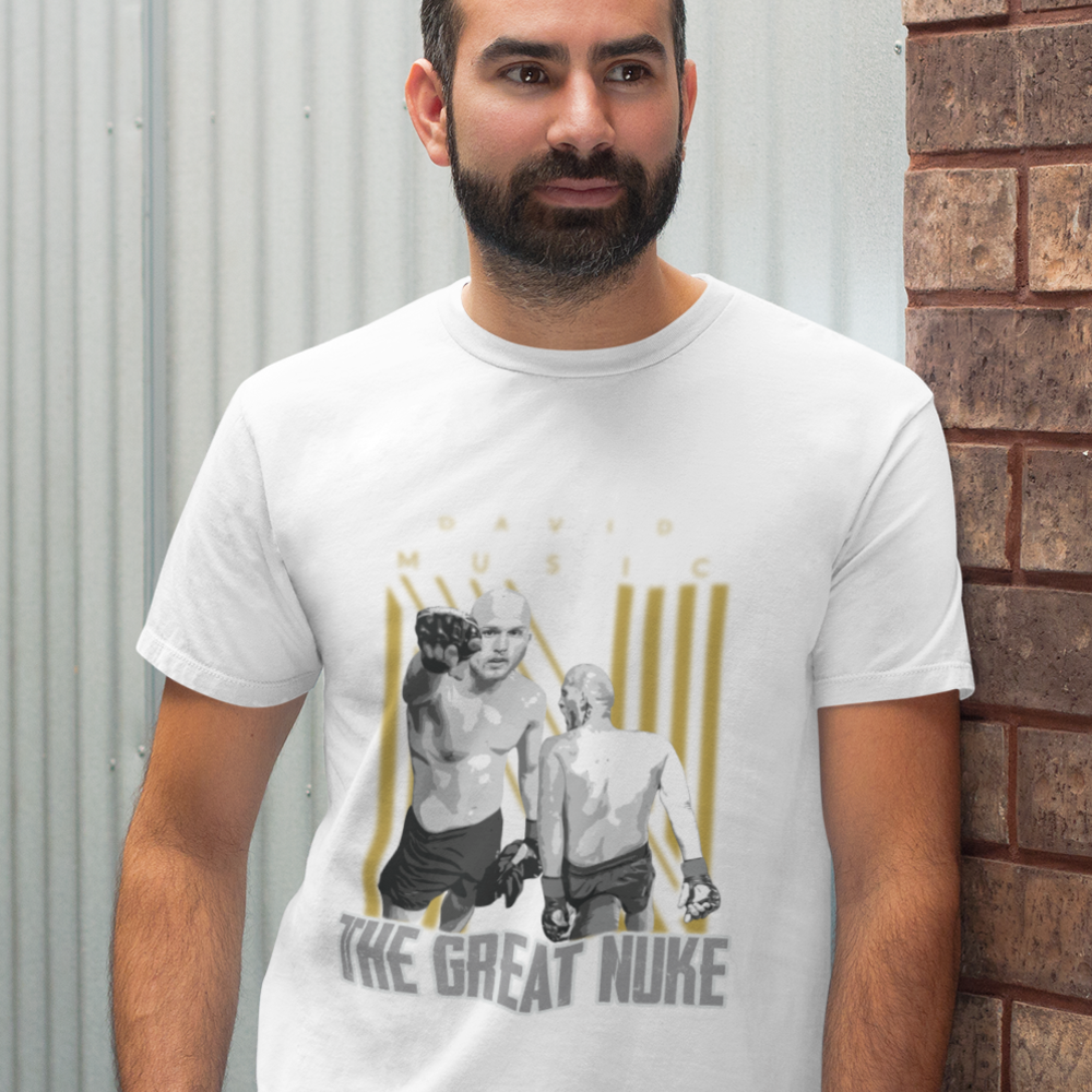 The Great Nuke David Music Graphic Tee