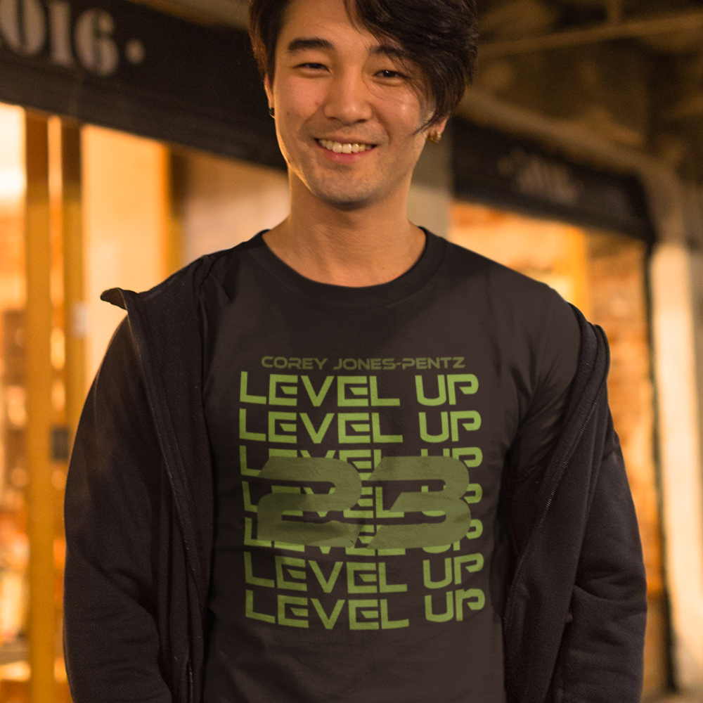 Level Up Corey Jones-Pentz T-Shirt