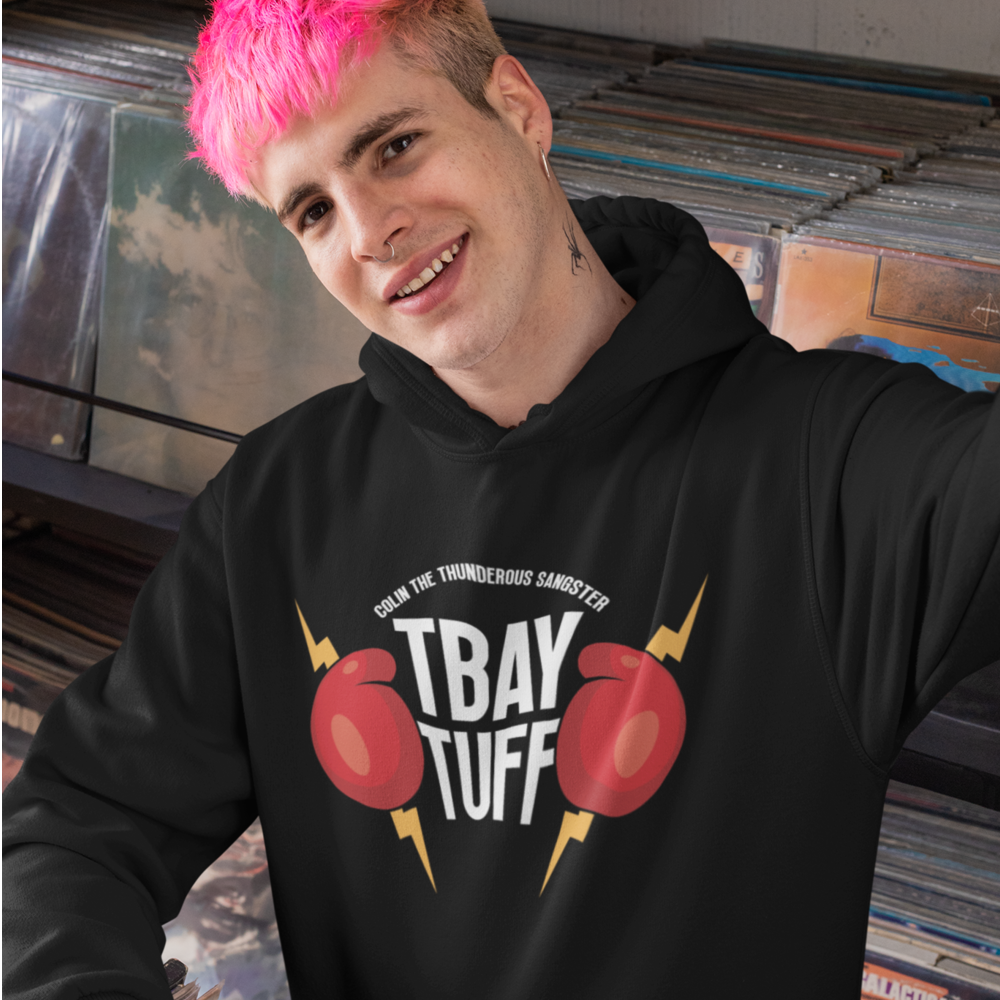 TBAY TUFF II by Colin Sangster, Hoodie, White Logo