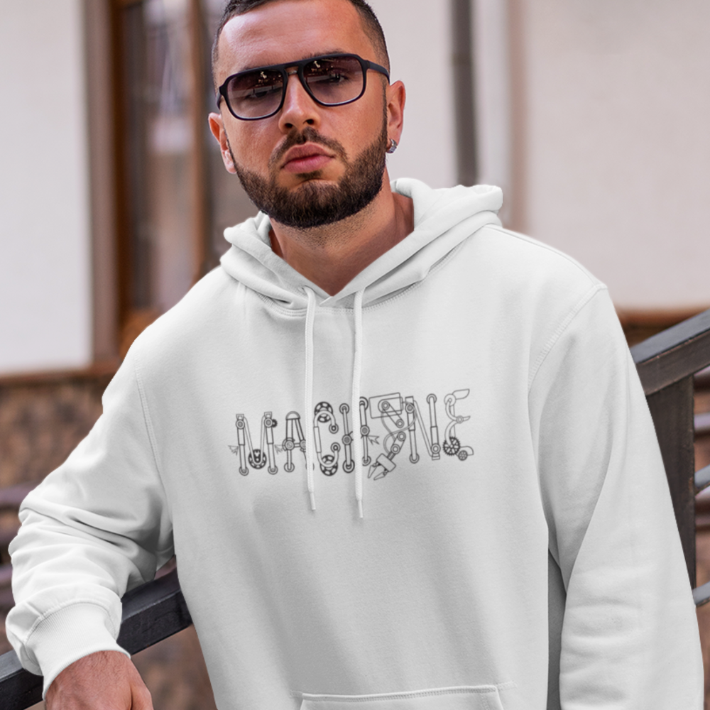 “Machine” by John Vallejo Hoodie