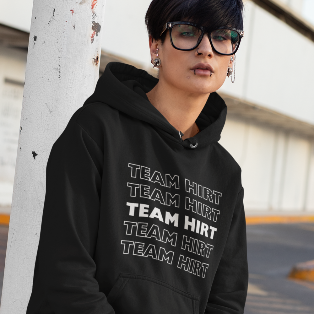 Team Hirt Hoodie on MILLIONS Team Hirt Hoodie