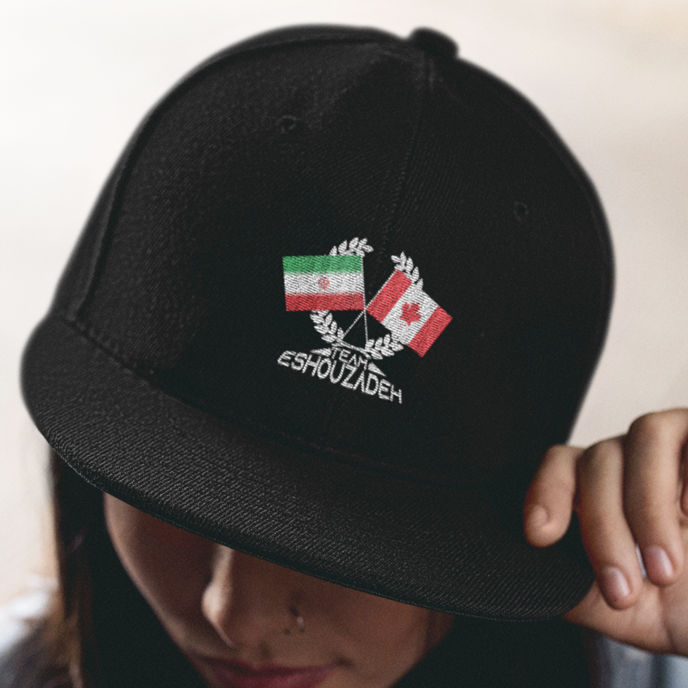 Team Eshouzadeh Hat, White Logo