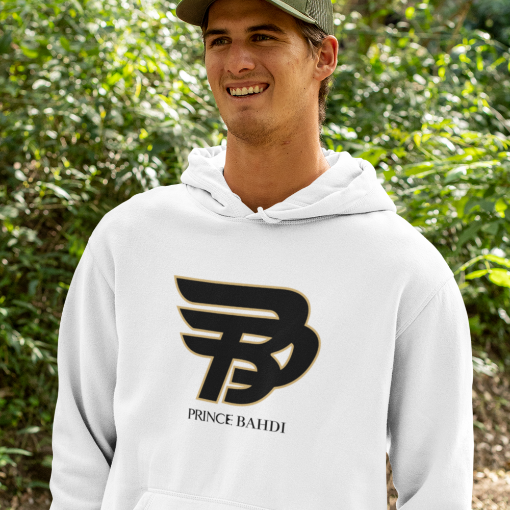 Lucas "Prince" Bahdi Hoodie, Black Logo