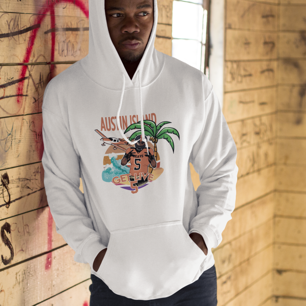 Austin Island by Alex Austin Hoodie