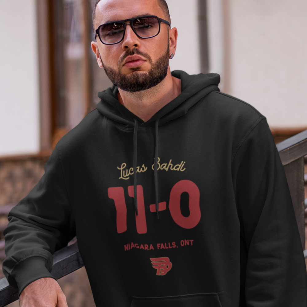 11-0 champ by Lucas Bahdi Hoodie