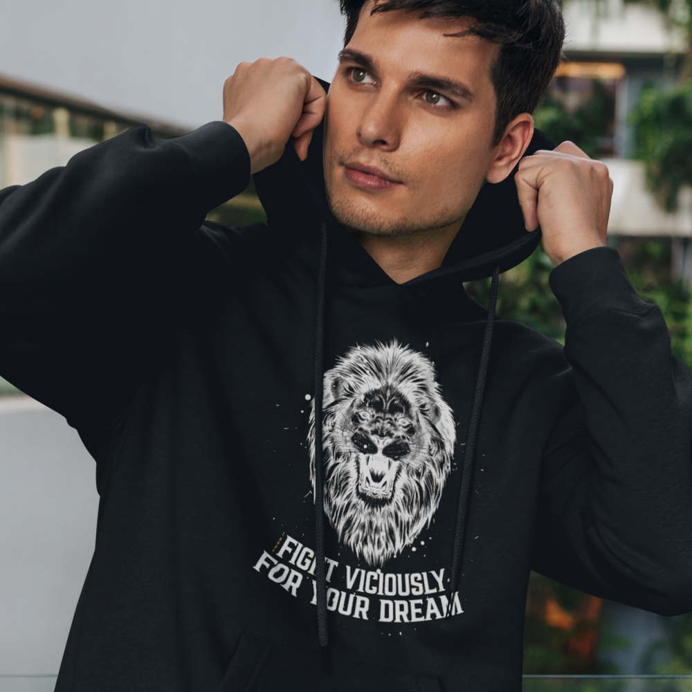 LIMITED EDITION Tresean Gore Men's Hoodie, White Logo