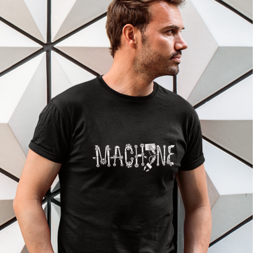 “Machine” by John Vallejo T-Shirt