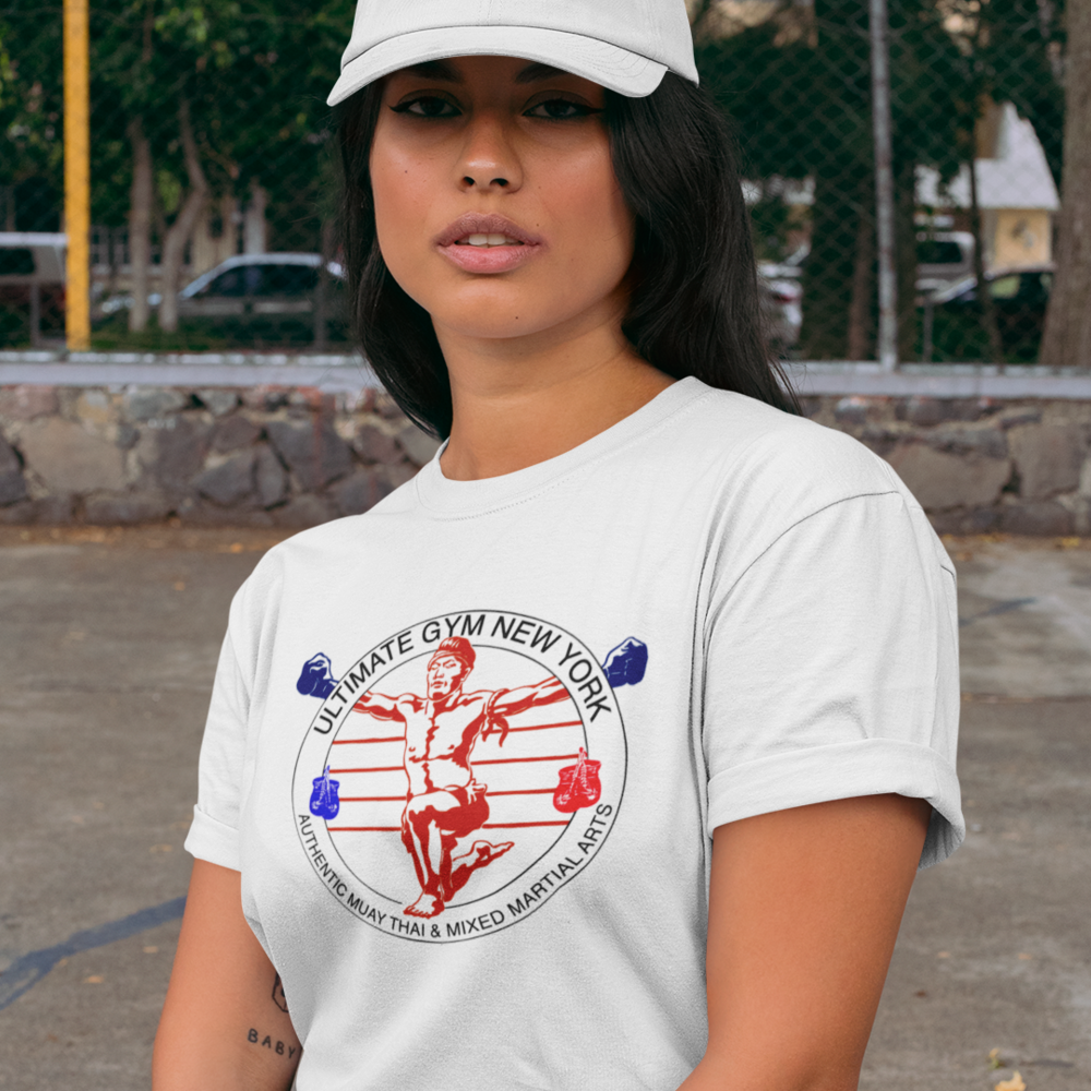 Ultimate Gym New York Tshirt, Red Logo