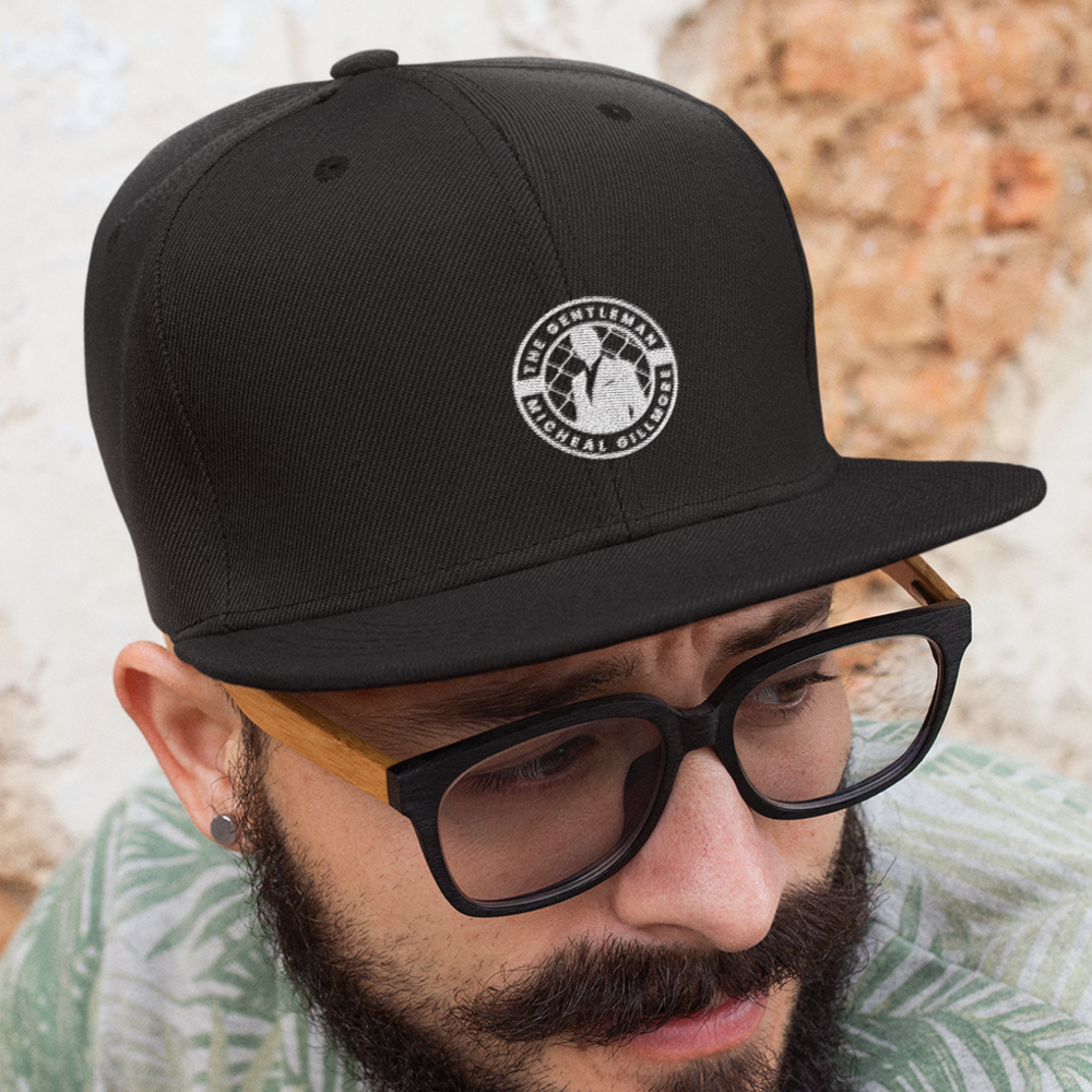 The Gentleman Micheal Gillmore Hat White Logo
