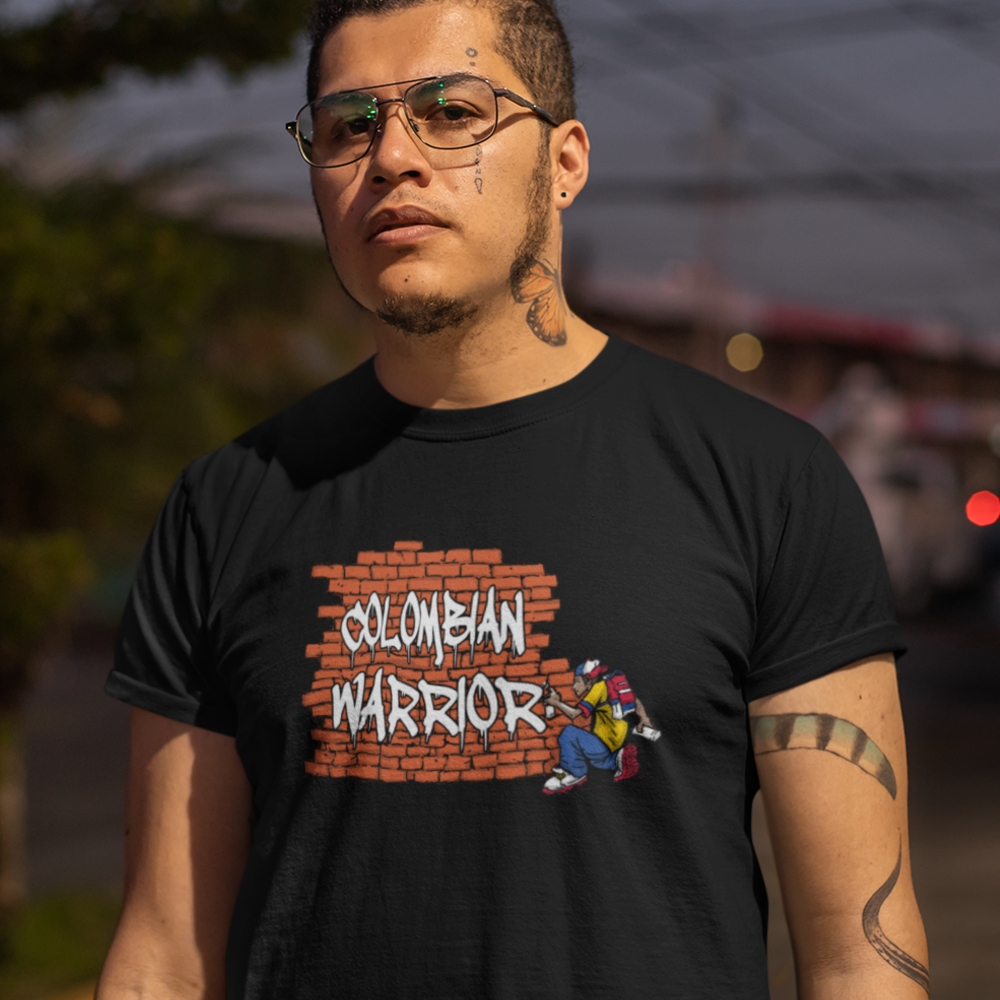 Colombian Warrior by Danny Chavez, T-Shirt