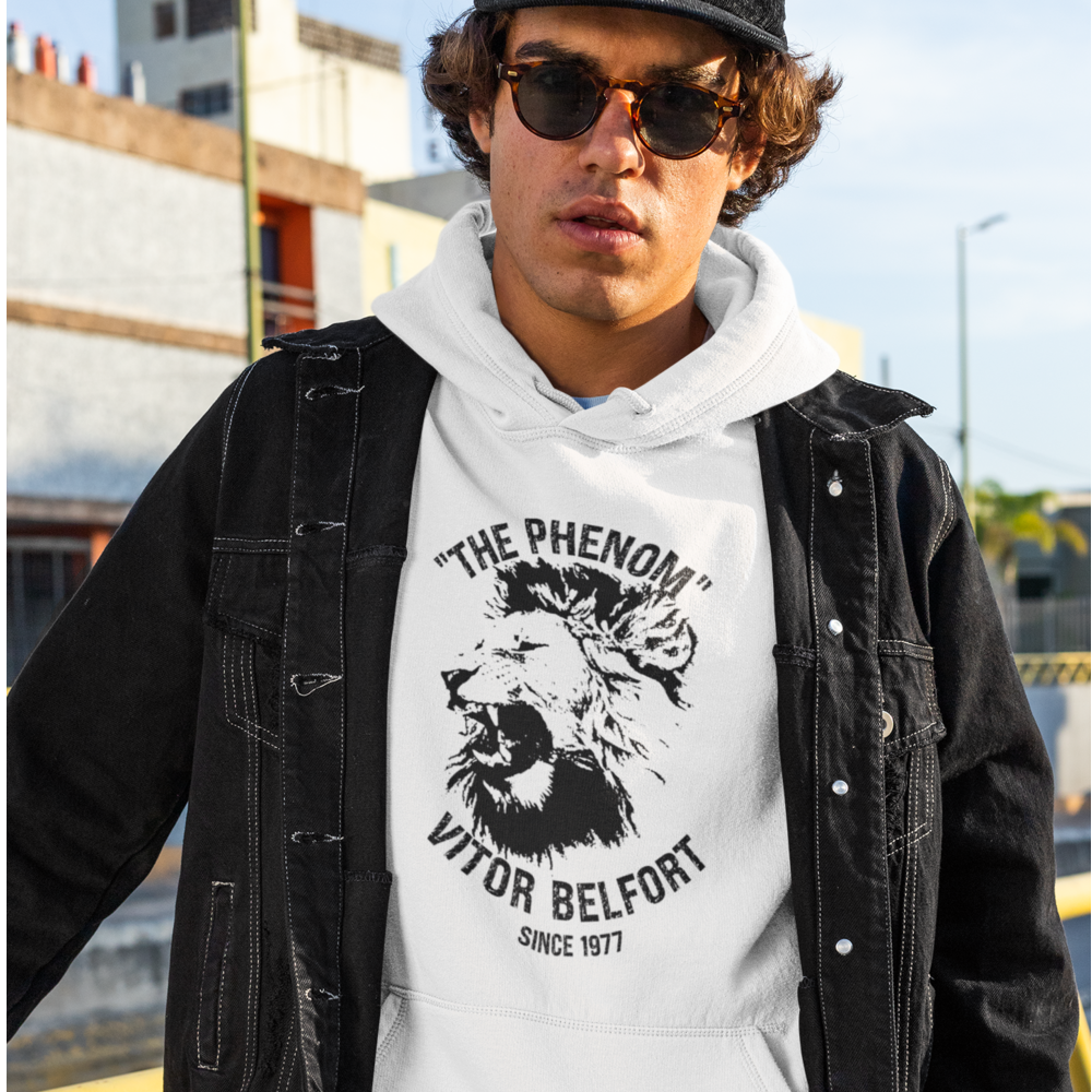 The Phenom by Vitor Belfort ’s Hoodie, Black Logo