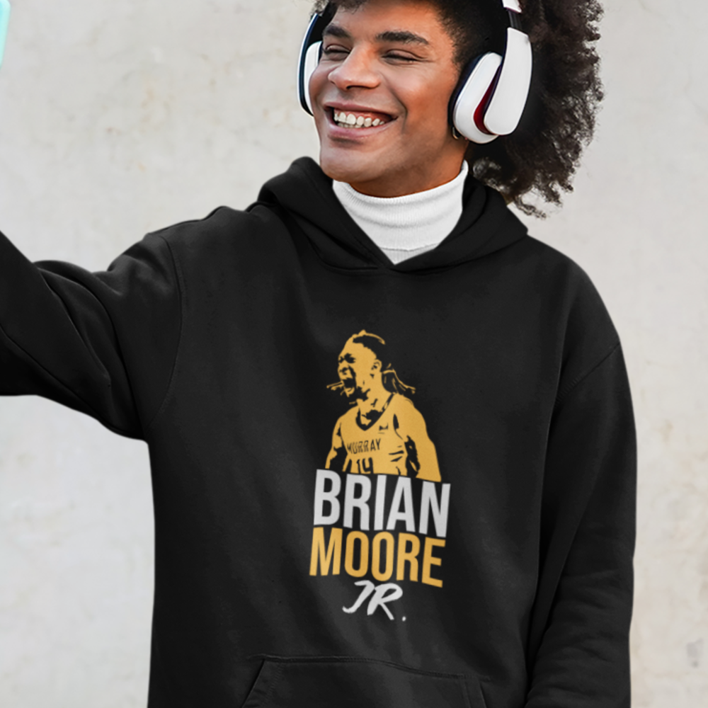 Brian Moore Jr Graphic Hoodie, Light Logo