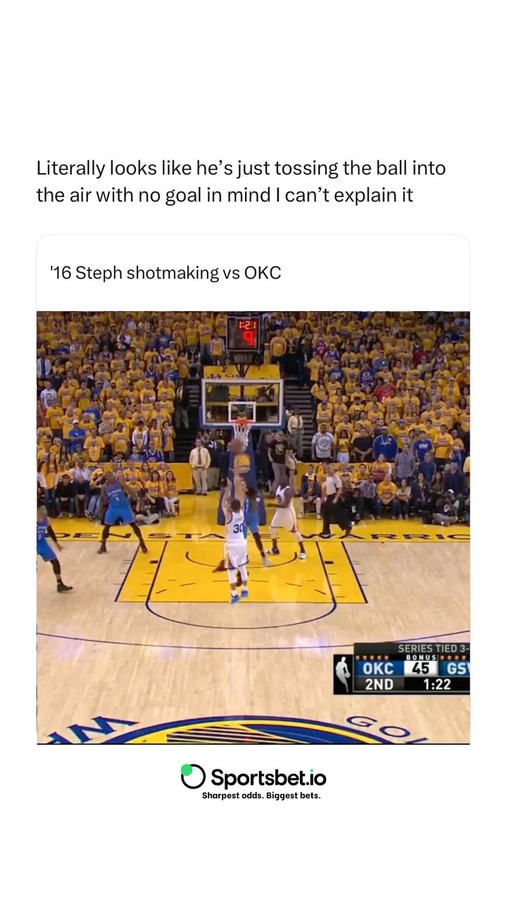 Stephen Curry's Shotmaking vs. OKC ...