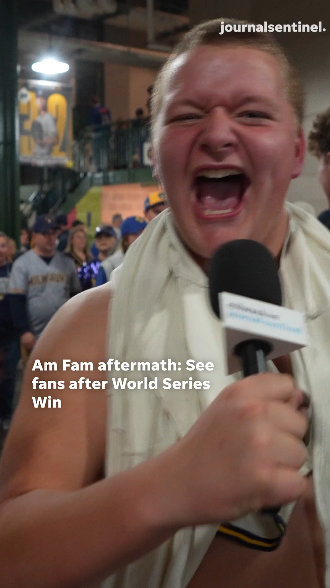 Brewers fans react after World Seri... on MILLIONS Brewers fans react after World Seri...
