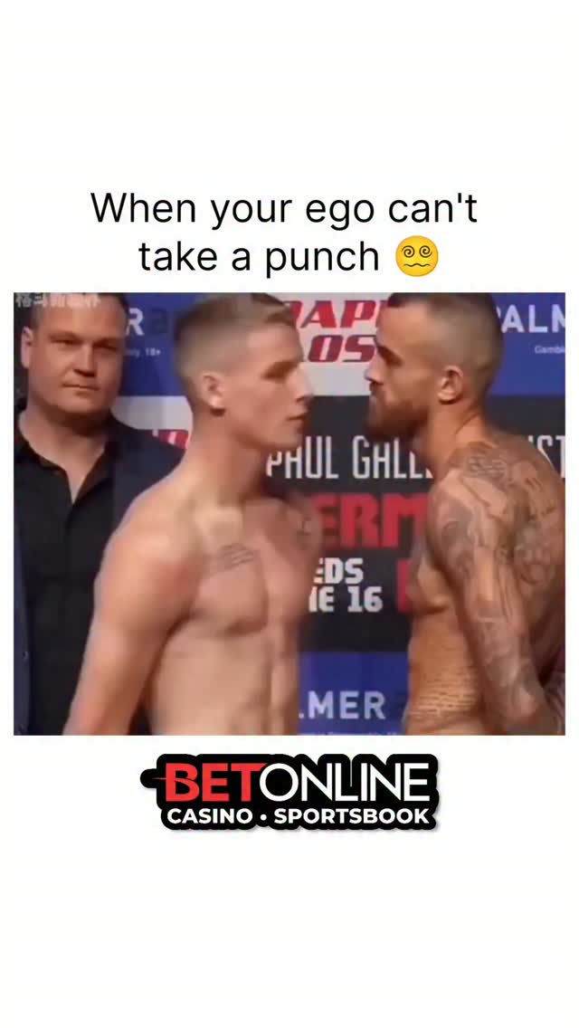When your ego can't take a punch