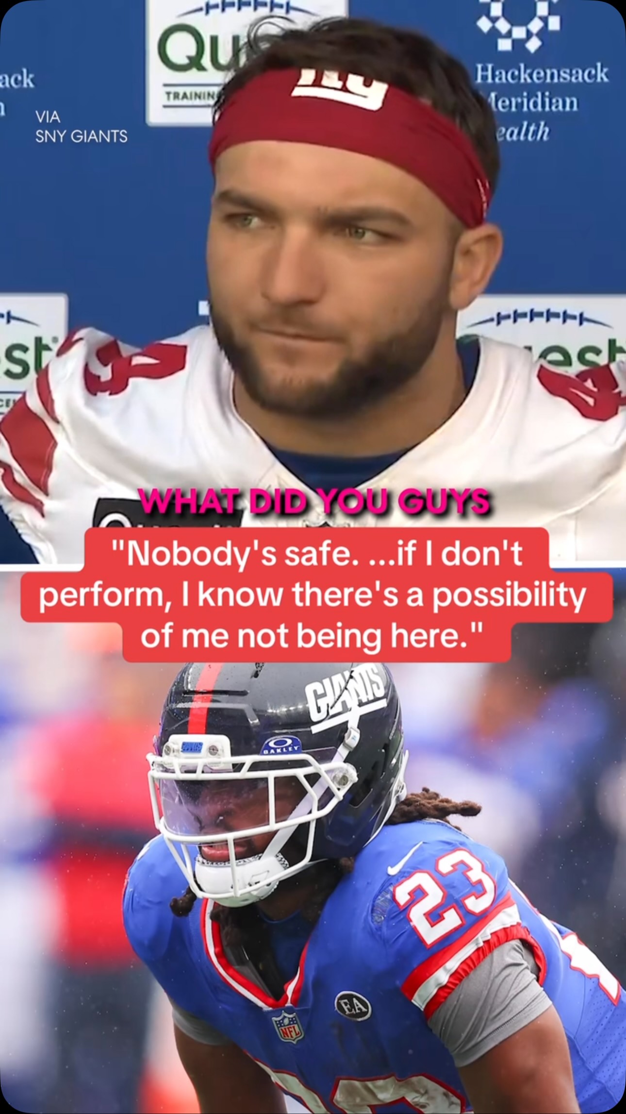 Cam Skattebo on the pressure to per... on MILLIONS Cam Skattebo on the pressure to per...