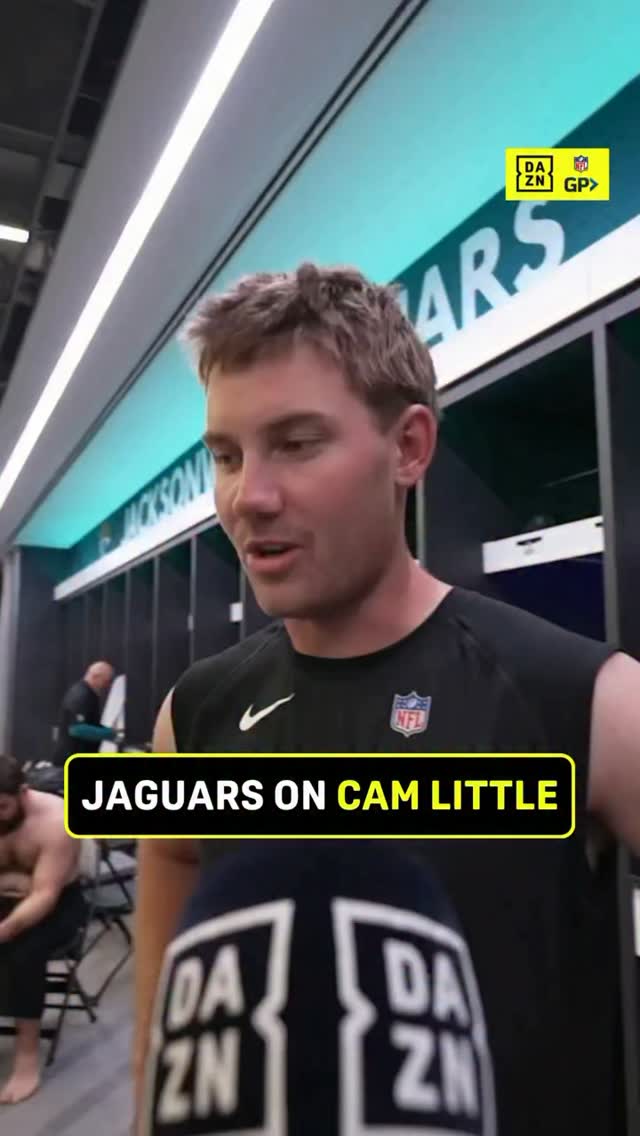 Jaguars' hero Cam Little after the ...