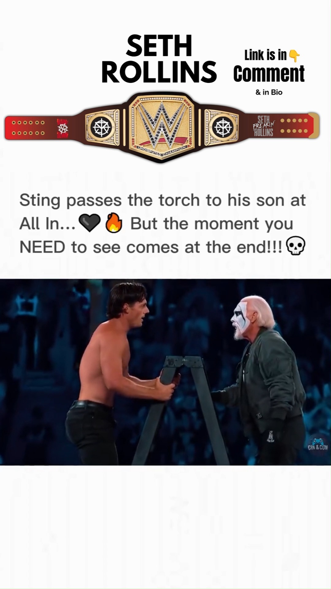 Sting and Darby Allin's insane mome...