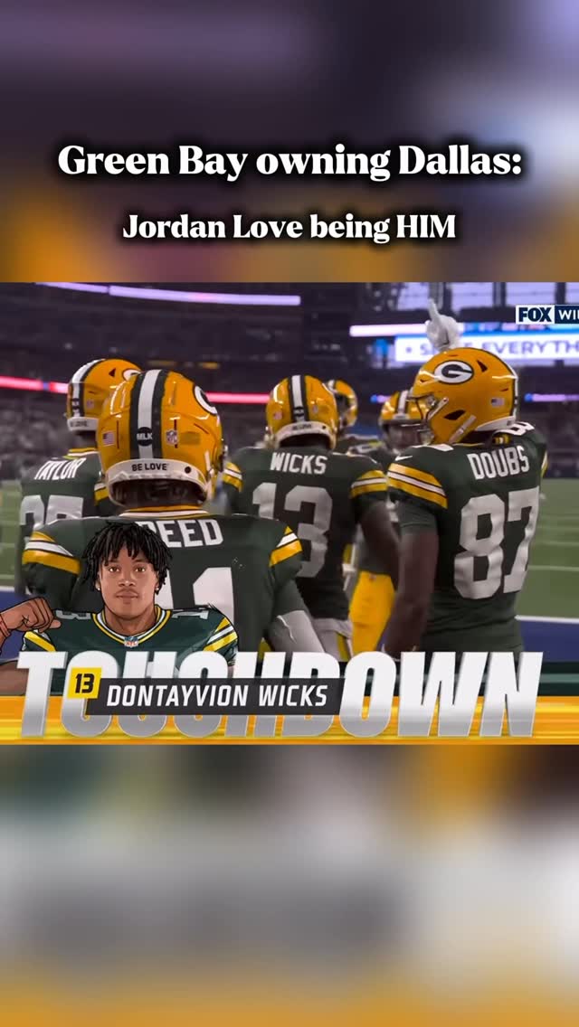Packers own the Cowboys: Jordan Lov...