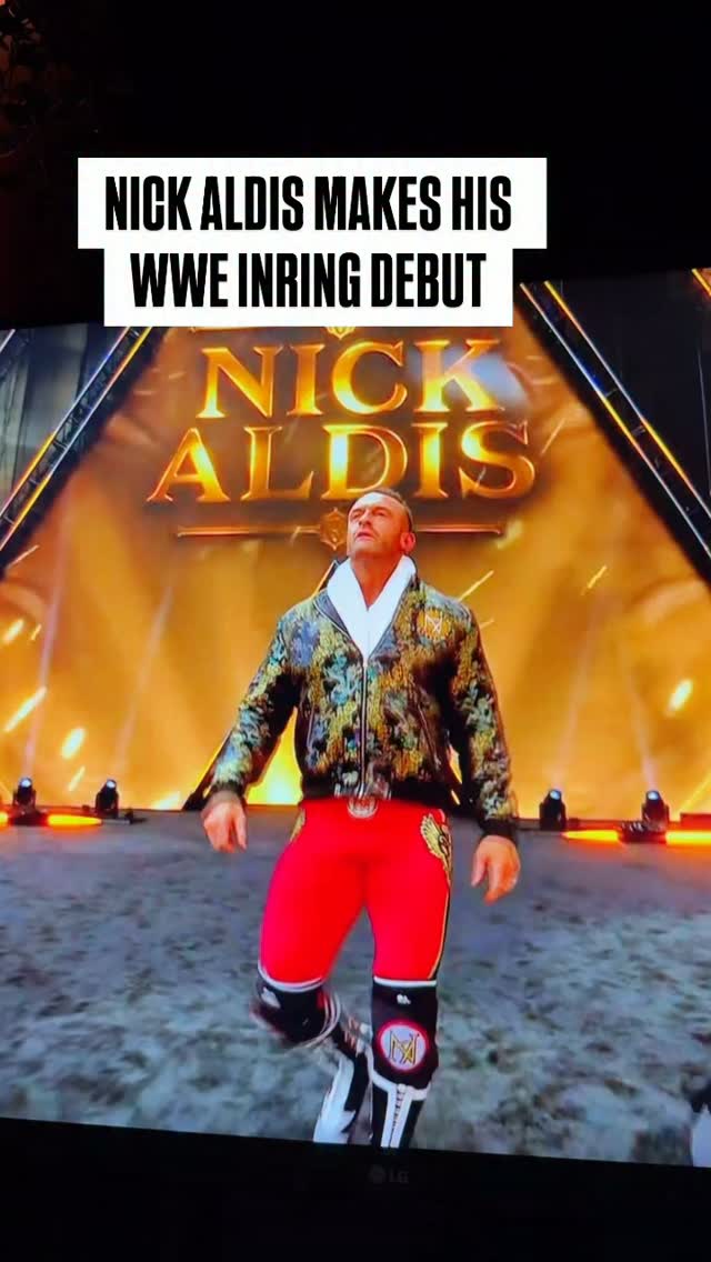 Nick Aldis makes his WWE in-ring de...