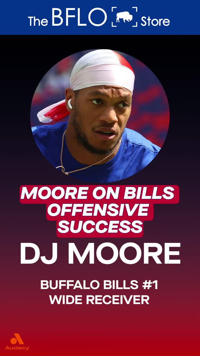 DJ Moore discusses Bills offense an...