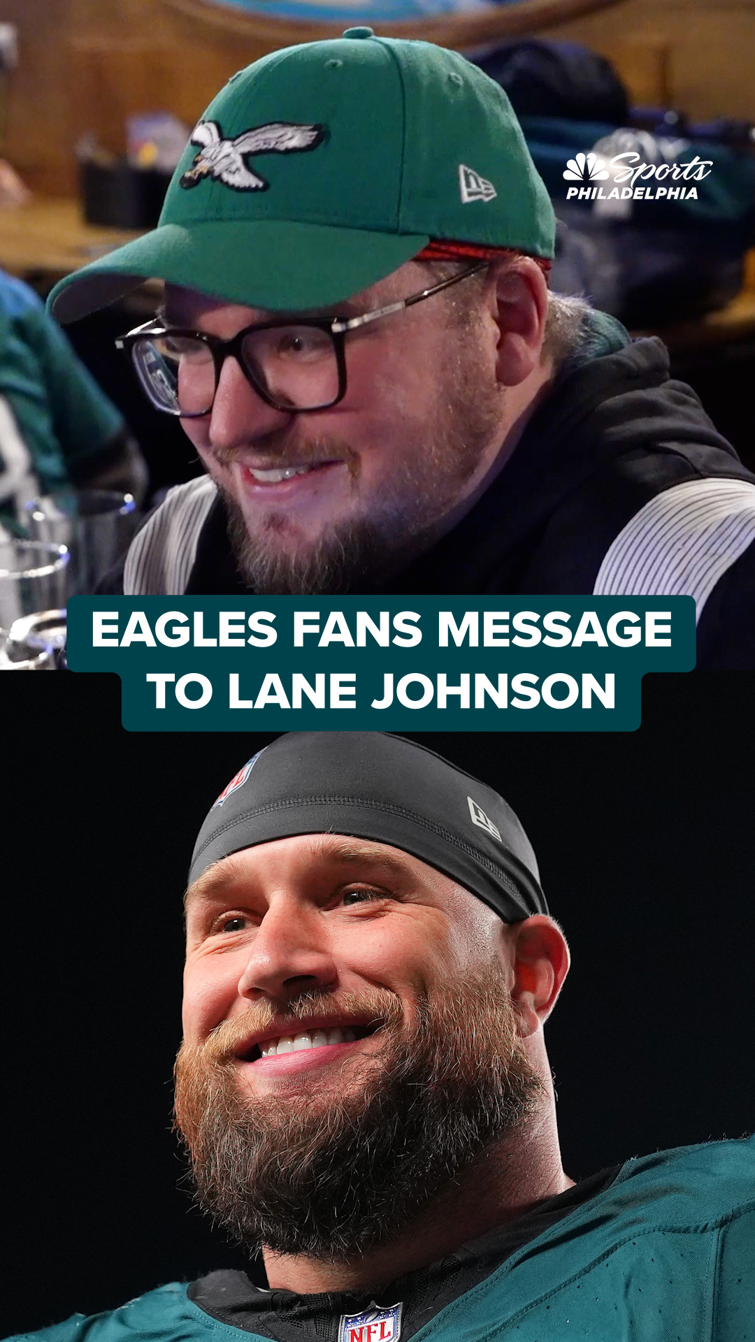 Eagles fans send a message to Lane ... on MILLIONS Eagles fans send a message to Lane ...