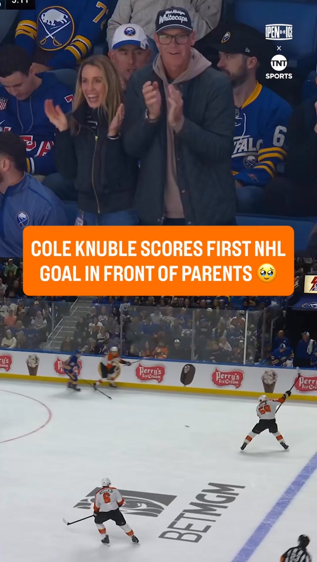 Cole Knuble scores his first NHL go...