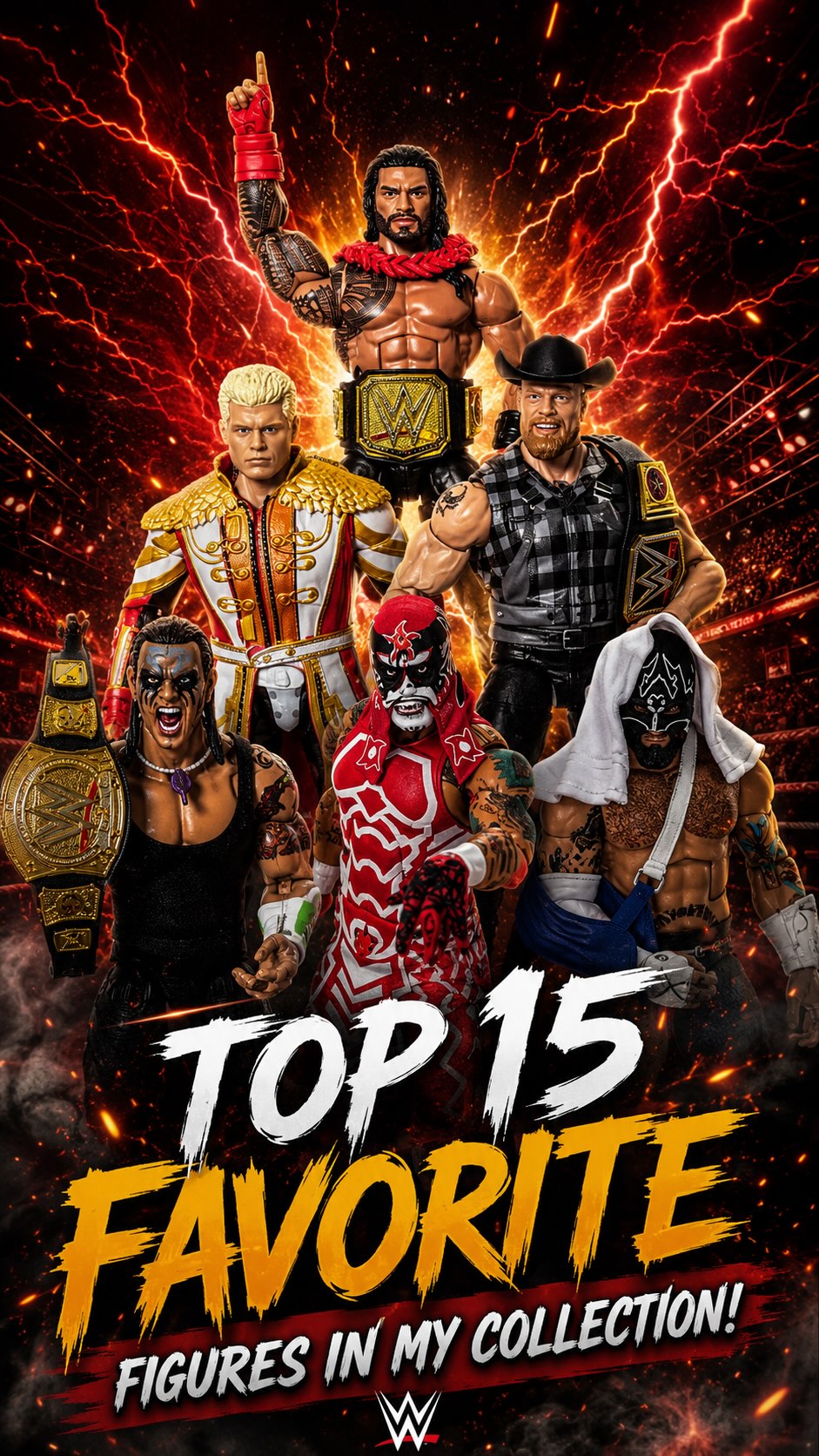 Top 15 Favorite WWE Figures