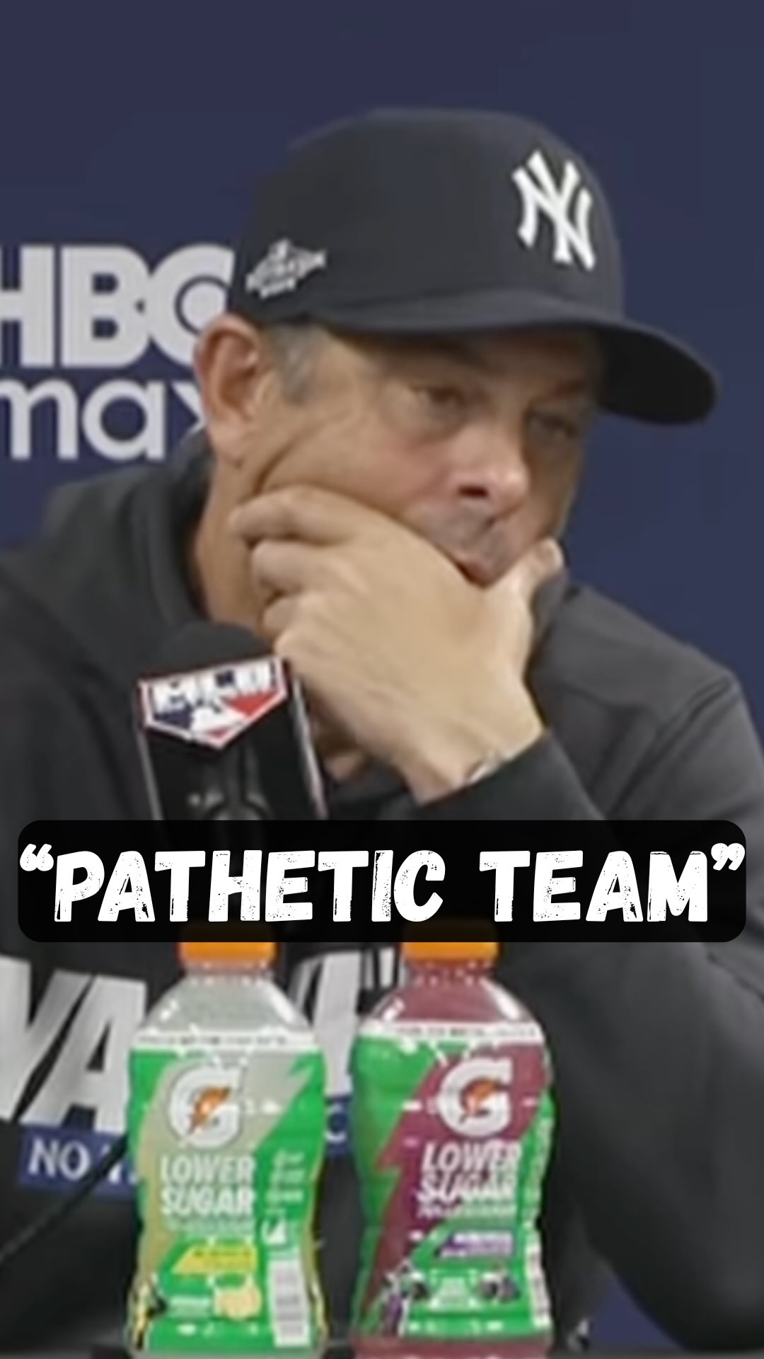 Aaron Boone was FURIOUS after New Y...