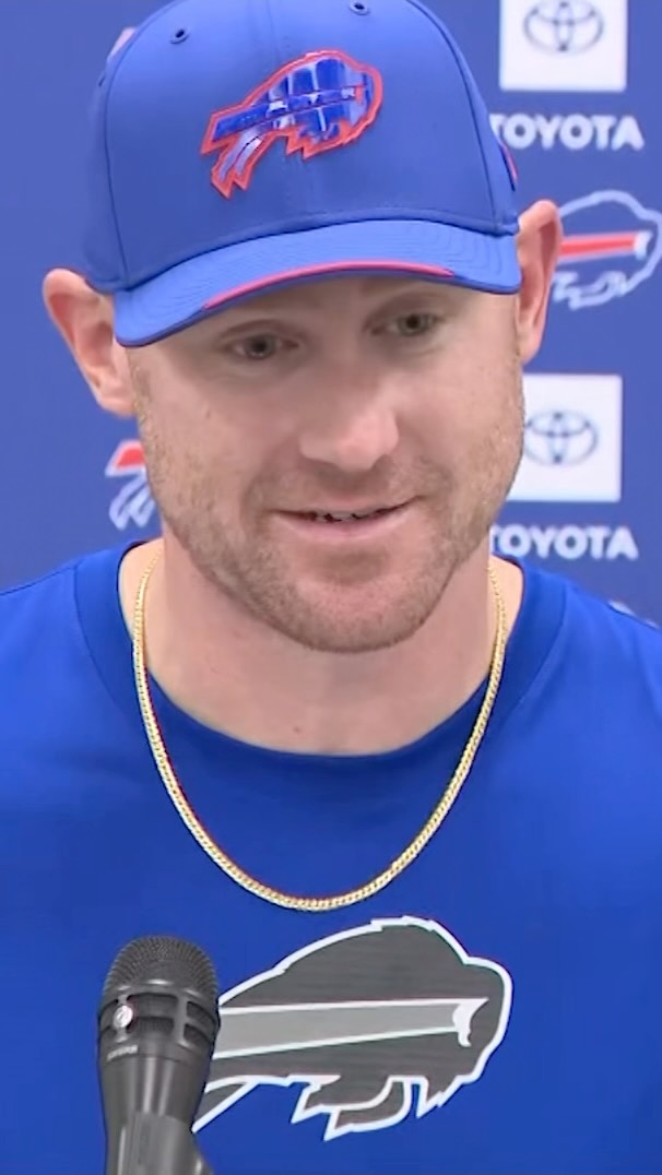 Buffalo Bills coach Joe Brady on dr...