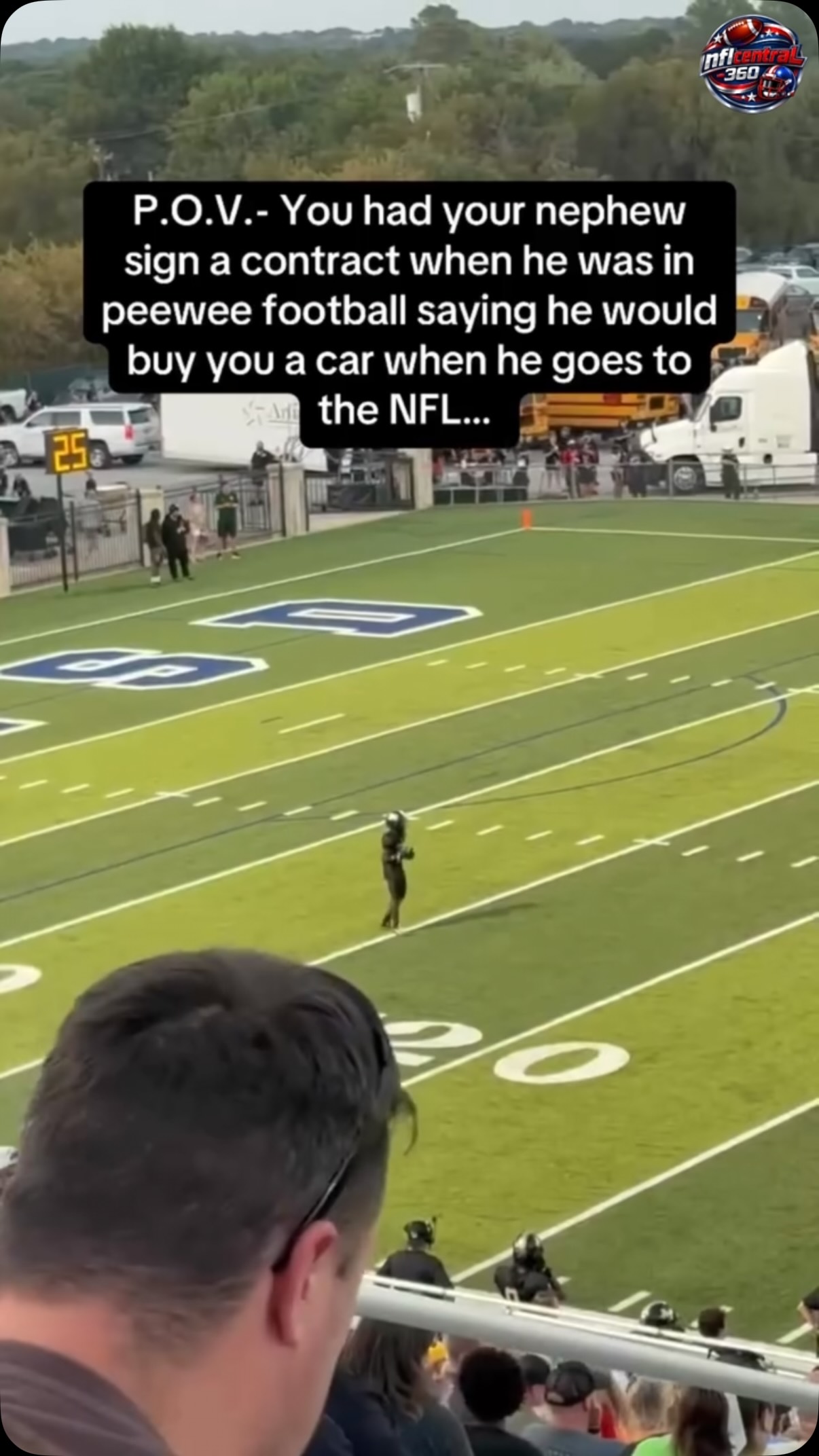 Nephew promises car if he makes it ...