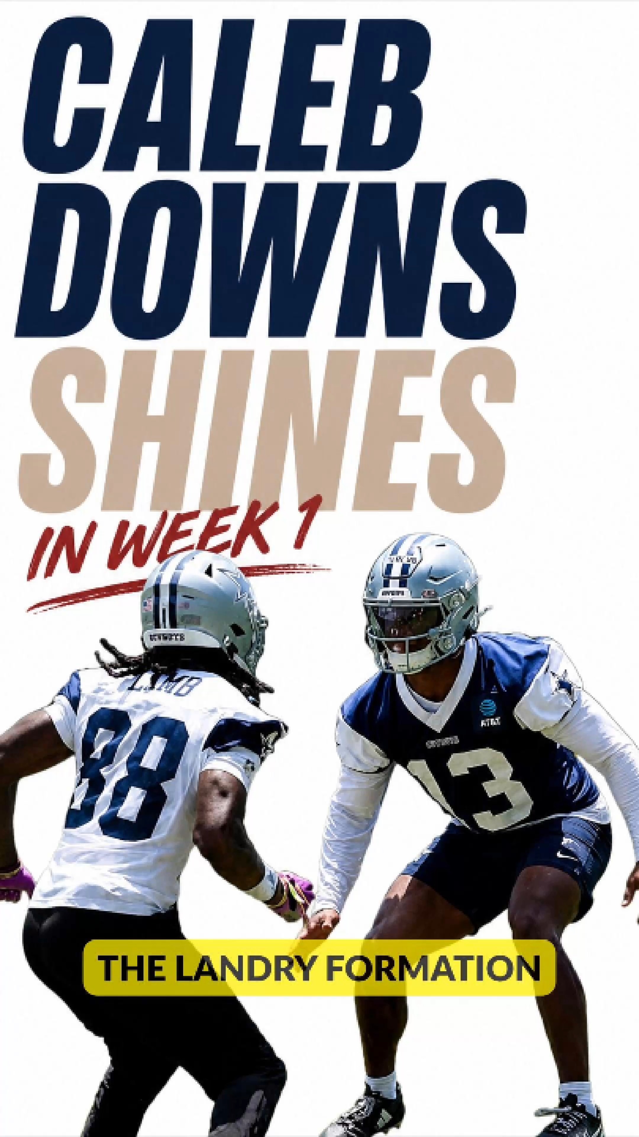 Caleb Downs Shines in Week 1 for th...