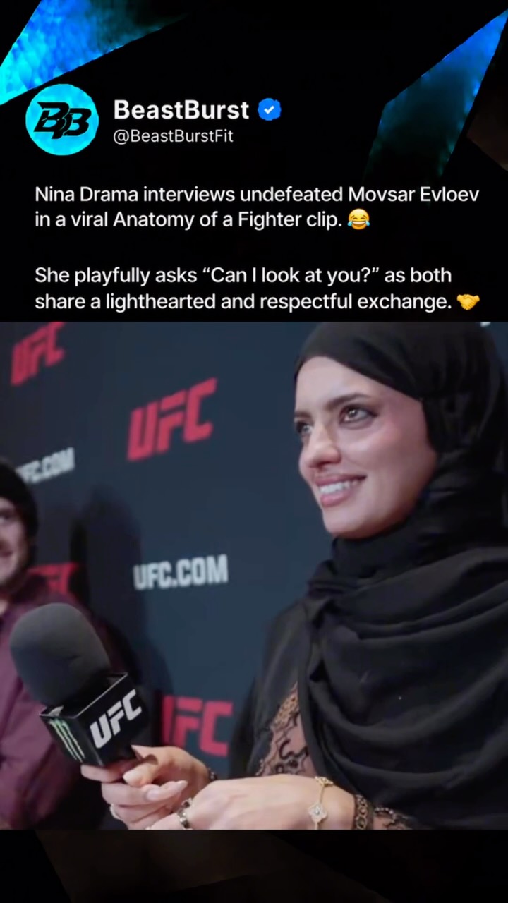 Nina Drama's viral interview moment...