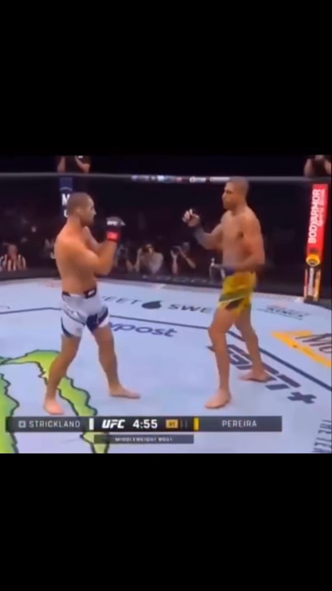 Sean Strickland vs. Pereira UFC Mat...