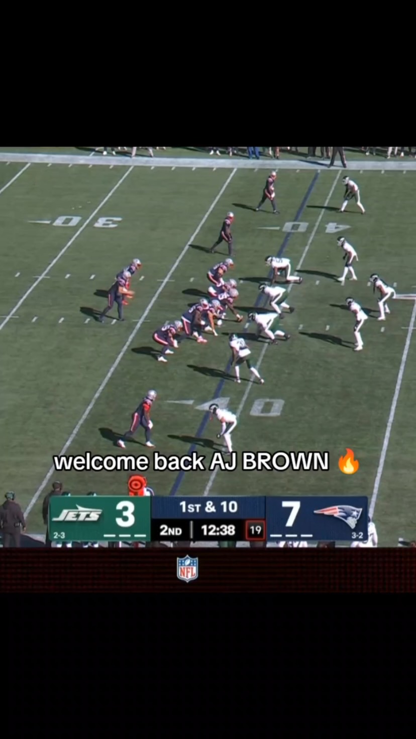A.J. Brown returns to the field for...