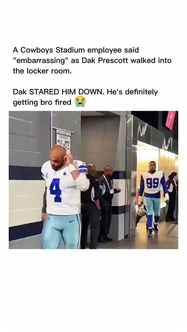 Cowboys Stadium employee calls Dak ...