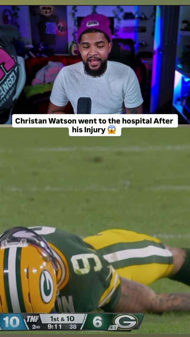 Christian Watson taken to hospital ... on MILLIONS Christian Watson taken to hospital ...