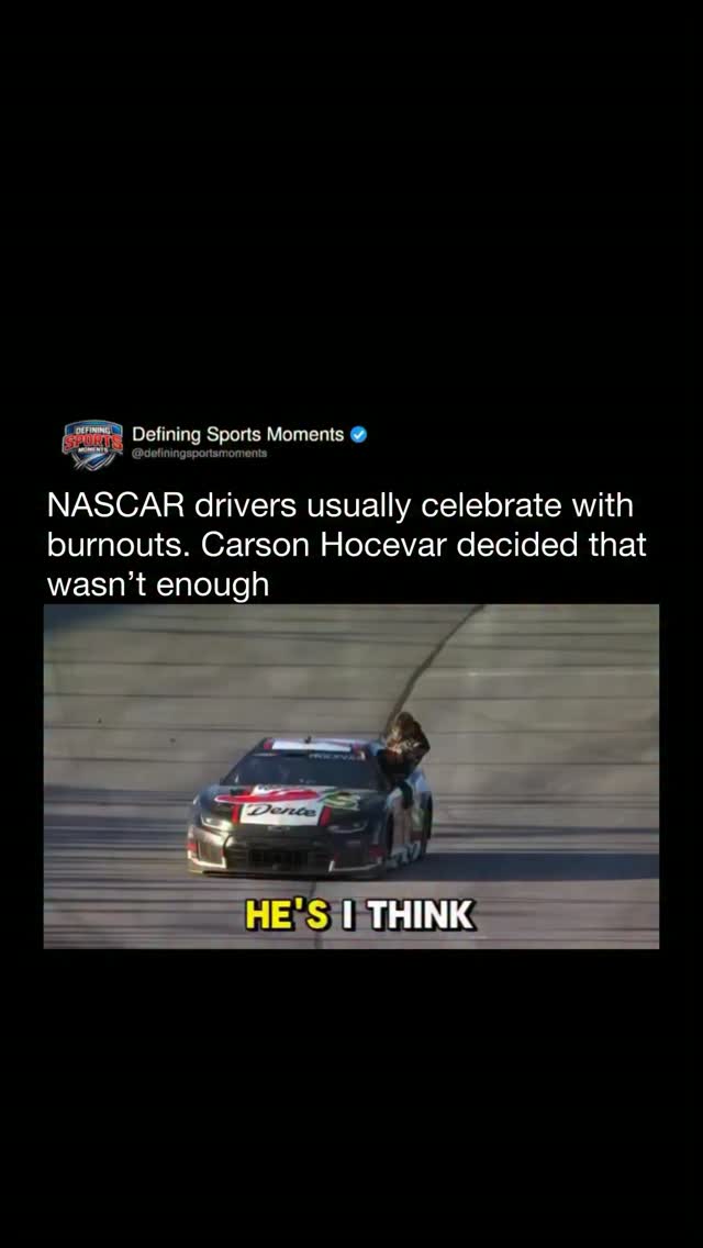 Carson Hocevar's epic NASCAR Cup Se...