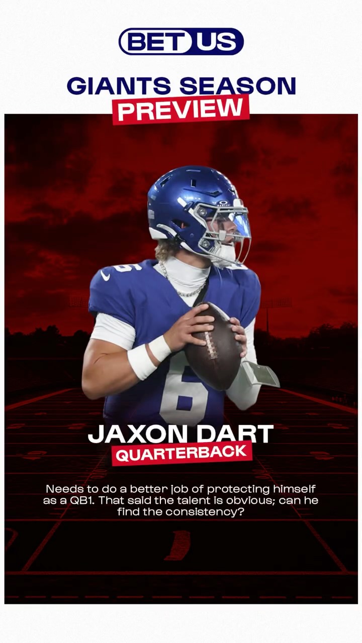 Giants Season Preview: Jaxon Dart's...